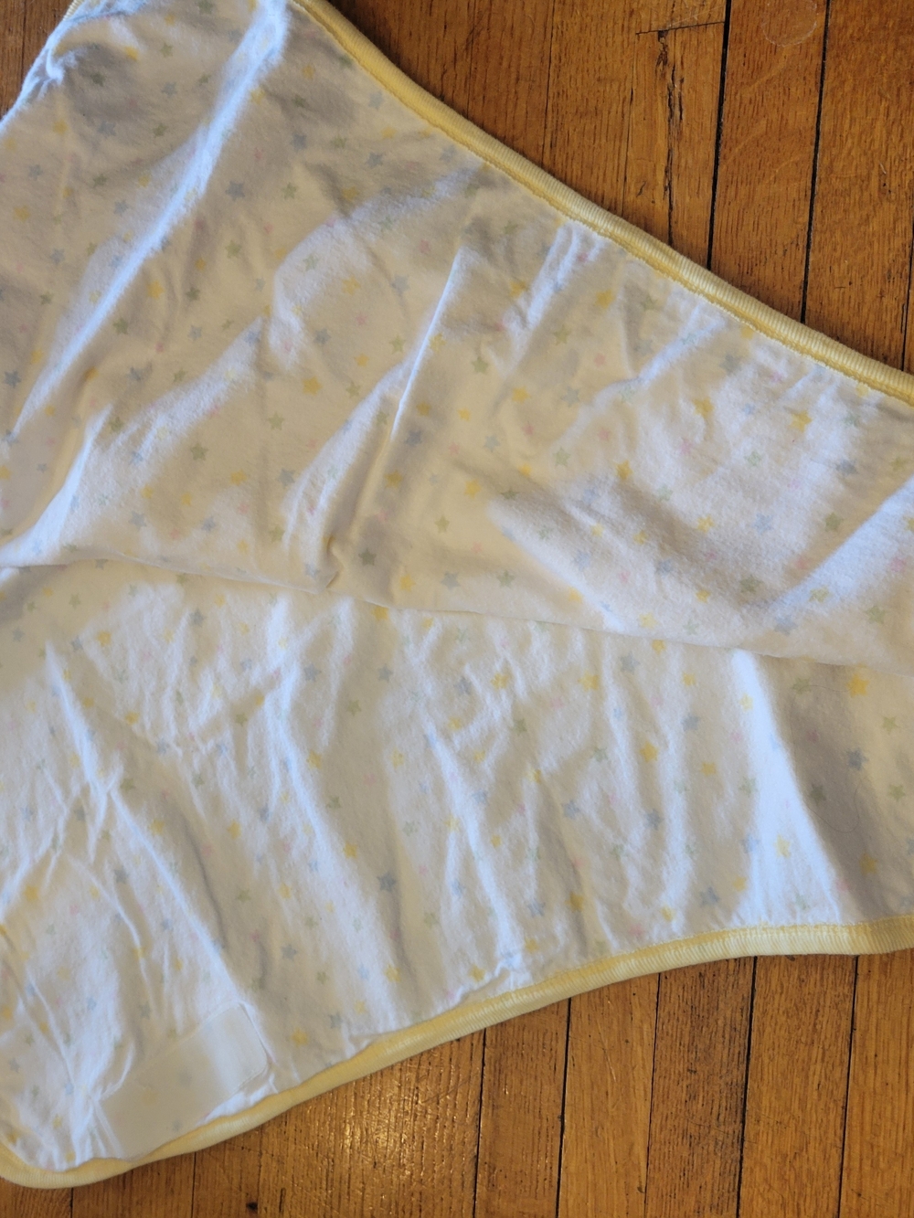 Circo Cream Triangle Swaddle with Star and Moon Detail - Picture 7 of 7